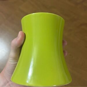 Green vase